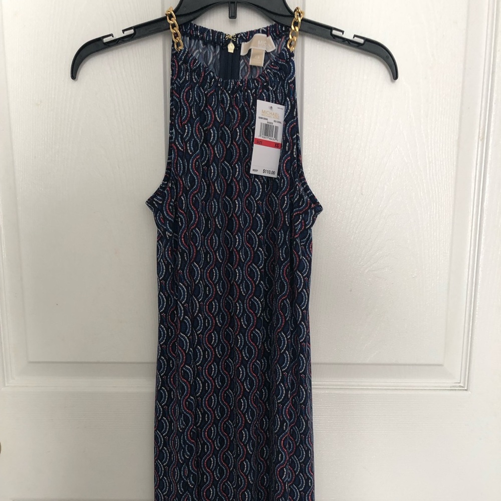 Michael Kors dress with gold chain strap